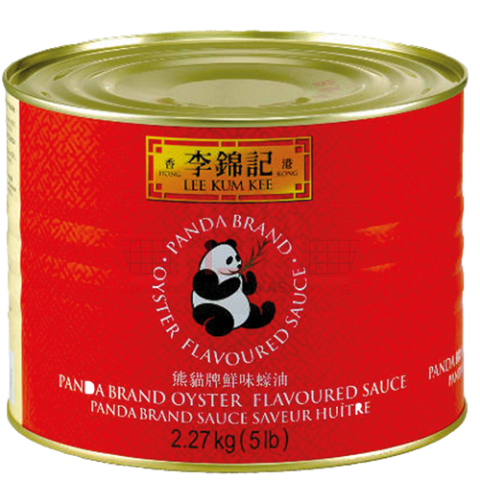 LKK OYSTER Sauce PANDA LEEKUMKEE 2270G x 6 Dau hao